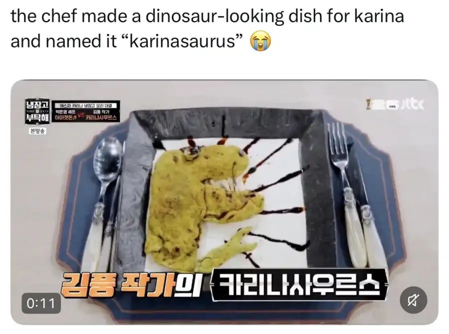 아이돌 때문에 냉부 처음 본 외국인.jpg