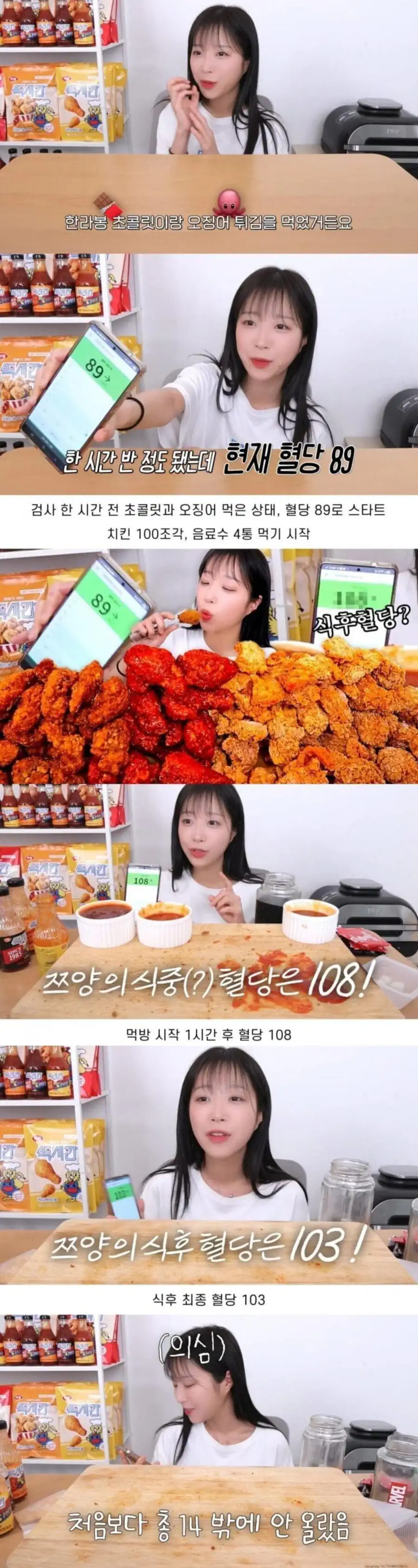 쯔양 건강 상태