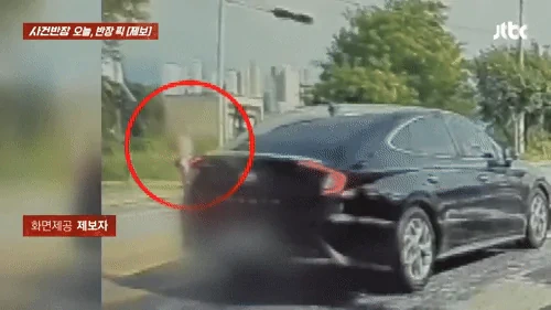 "죽여줄까?" "그래 죽여라" 보행자 향해 그대로 차량 돌진한 운전자
