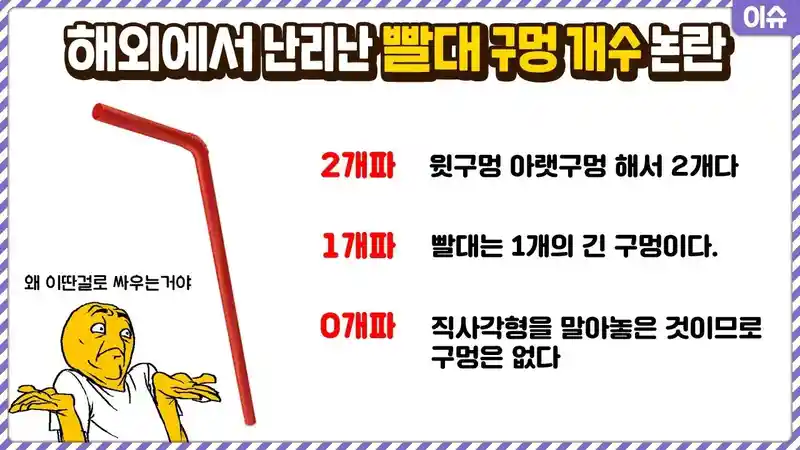 빨대 논란
