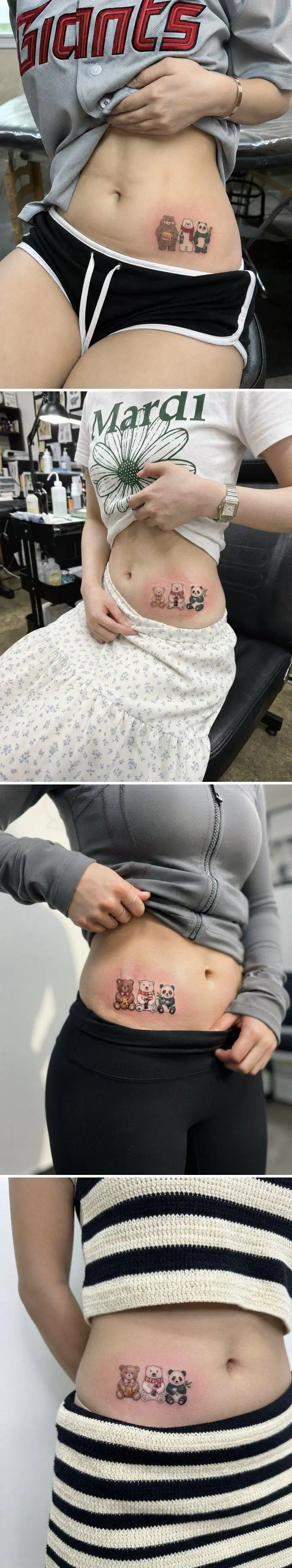 요즘 여자들한테 유행한다는 타투 ㄷㄷㄷ.JPG