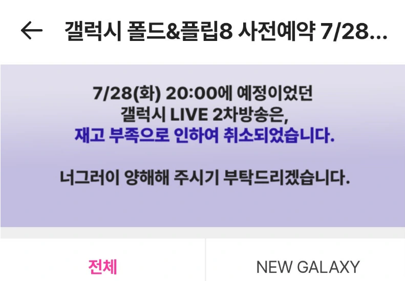 갤럭시 폴드8 출시 근황