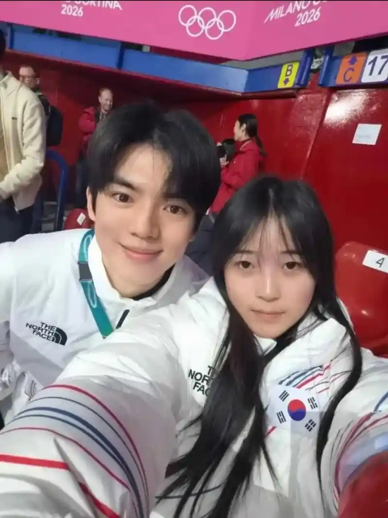 차준환 & 최가온 투샷