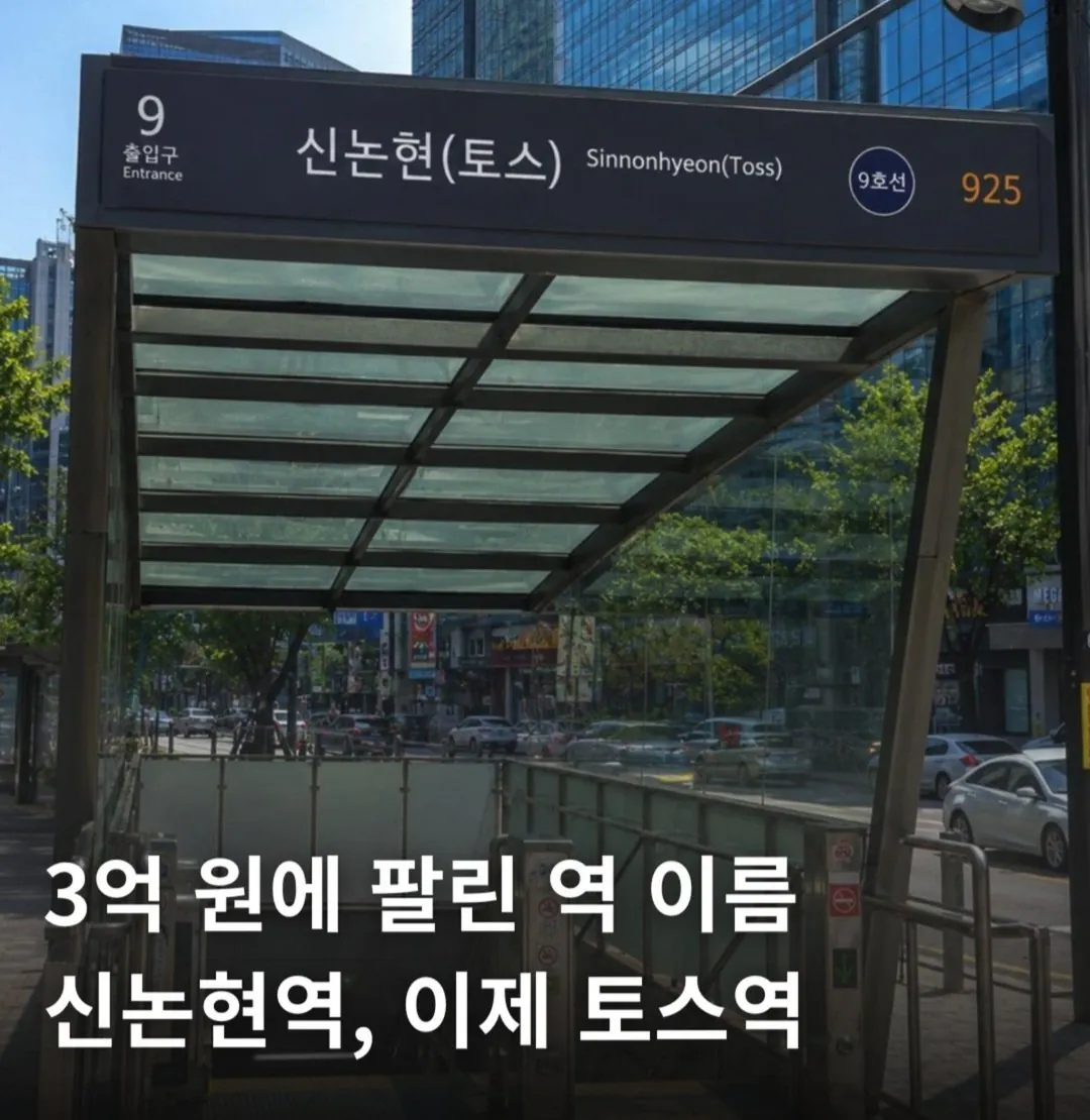 9호선 신논현역 근황