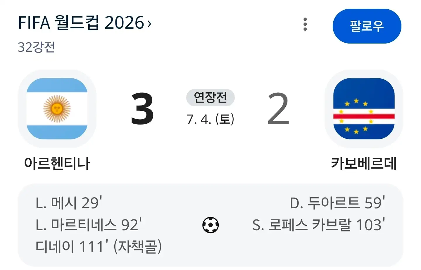 진짜 월드컵 존나 재밌게하는 아르헨티나 전적