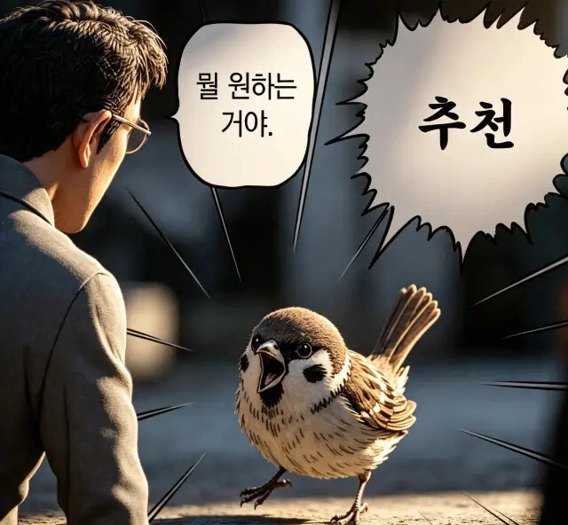 주인은 거기서 살아. 나는 먼저 갈꺼야