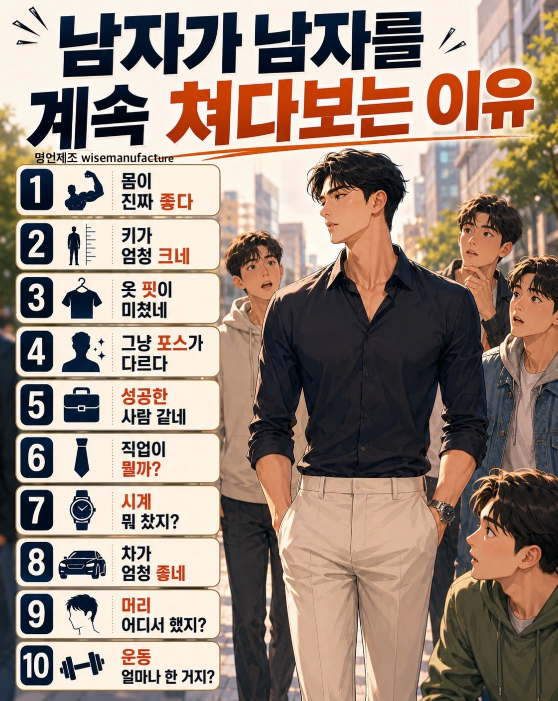 남자가 남자를 계속 쳐다보는 이유 ㅎㄷㄷㄷㄷㄷ