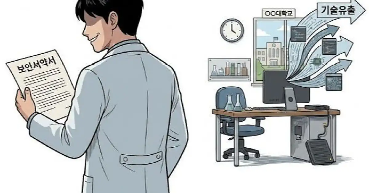 돌연 자퇴한 외국인 유학생들…기밀 외장하드 들고 한국 떴다