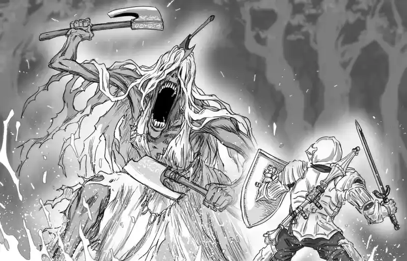 저주받은 샘의 여신님 manhwa