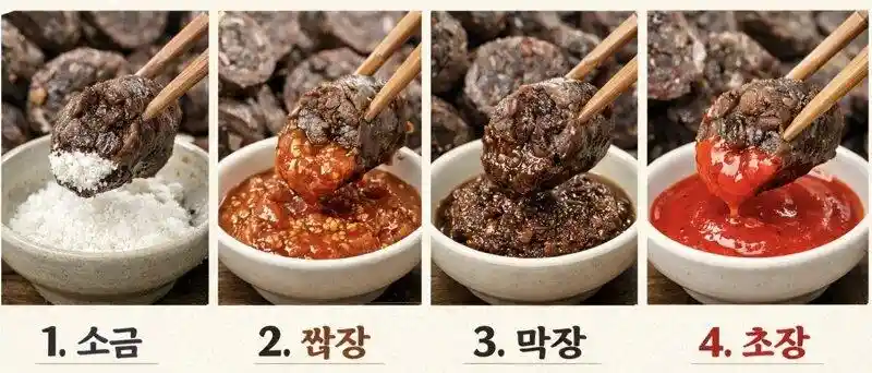순대 뭐 찍어 드시나요?