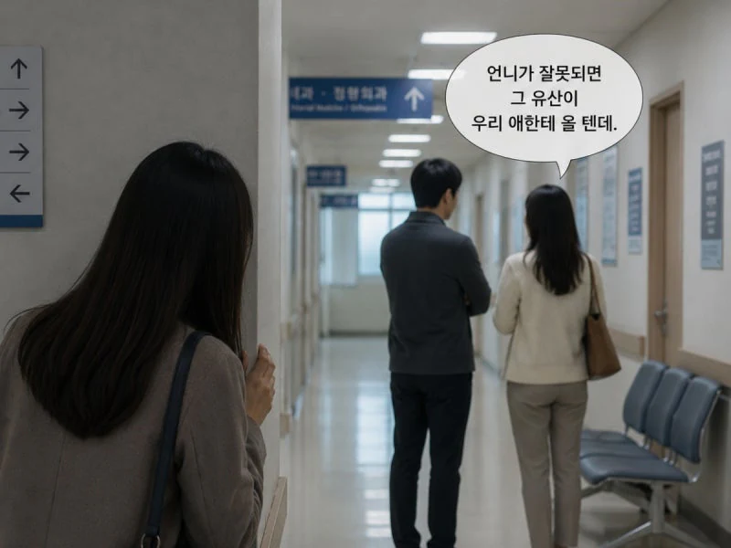 "언니 잘못되면 유산 우리 애 몫"...우연히 들은 동생 부부 속내 '충격'