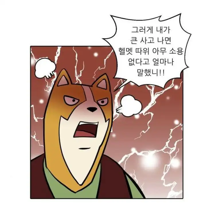 오토바이 탈 때 헬멧을 꼭 써야하는 이유