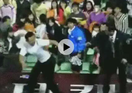 전설의 부산 사직구장 조폭 다굴사건