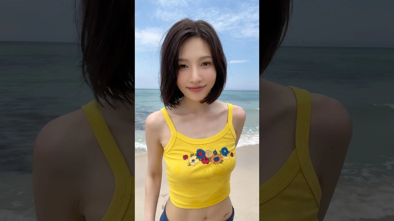 레드벨벳 조이 노란 나시에서 인어로 변신