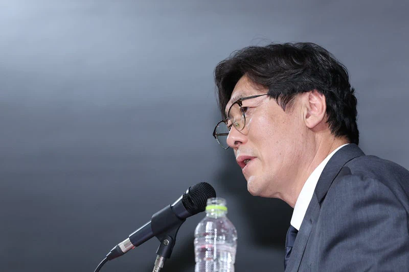 정몽규, 이임생 32강 탈락 후 휴대폰 교체????