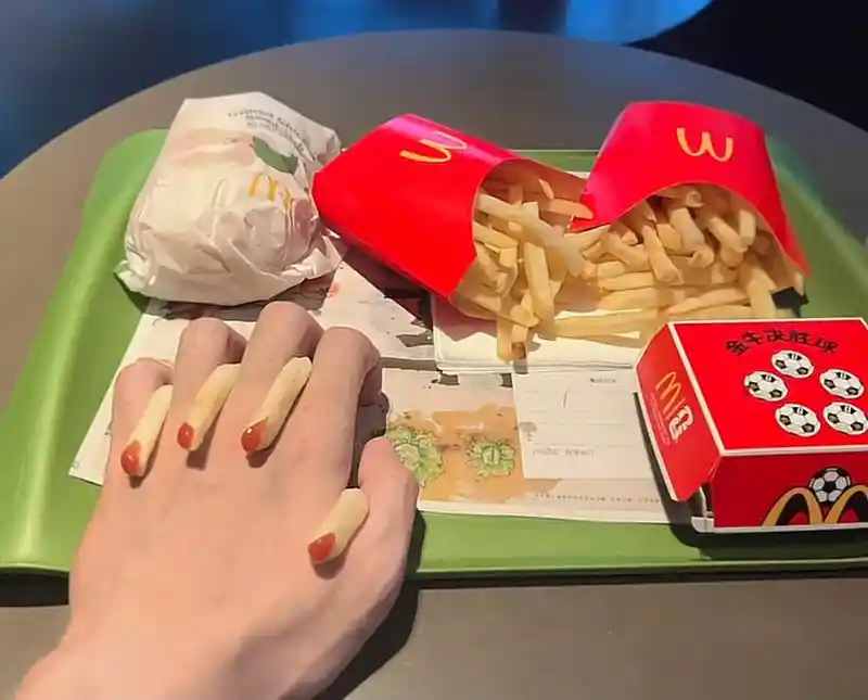여자친구랑 맥도날드에서 데이트하고 옴