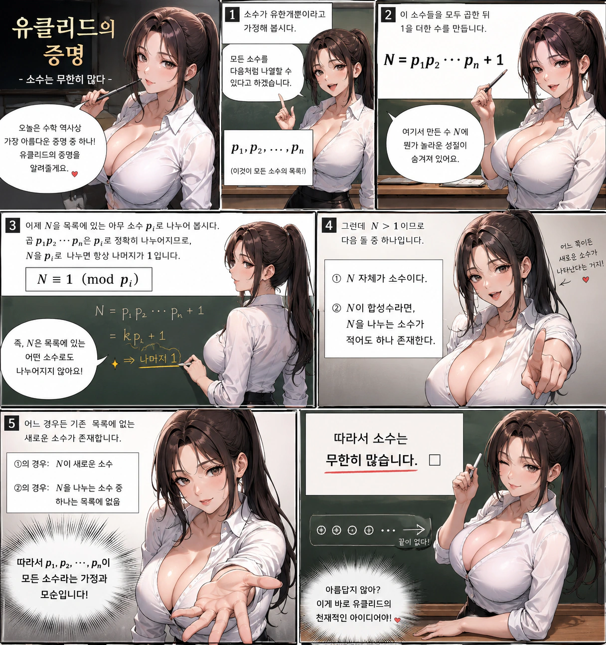 ㅇㅎ?) 소수가 무한인 이유 ㄷㄷㄷㄷ