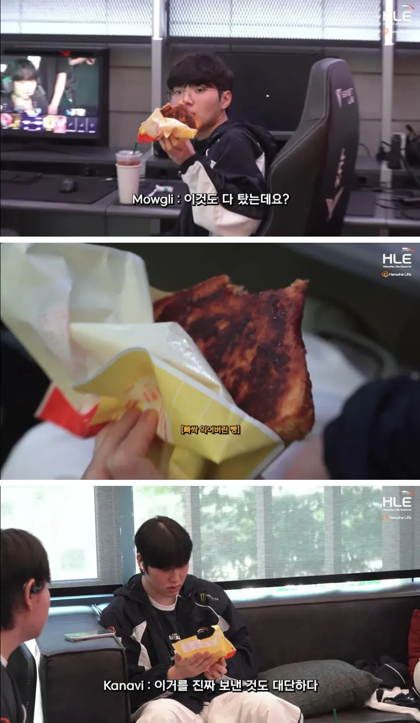 어제자 롤파크로 배달된 토스트 상태 ㄷㄷ