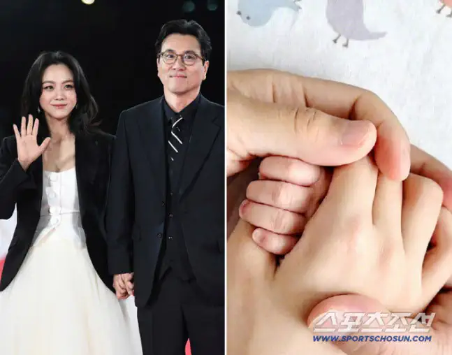 '47세' 탕웨이, ♥김태용과 결혼 12년 만에 둘째 득남.."네 식구 여행…