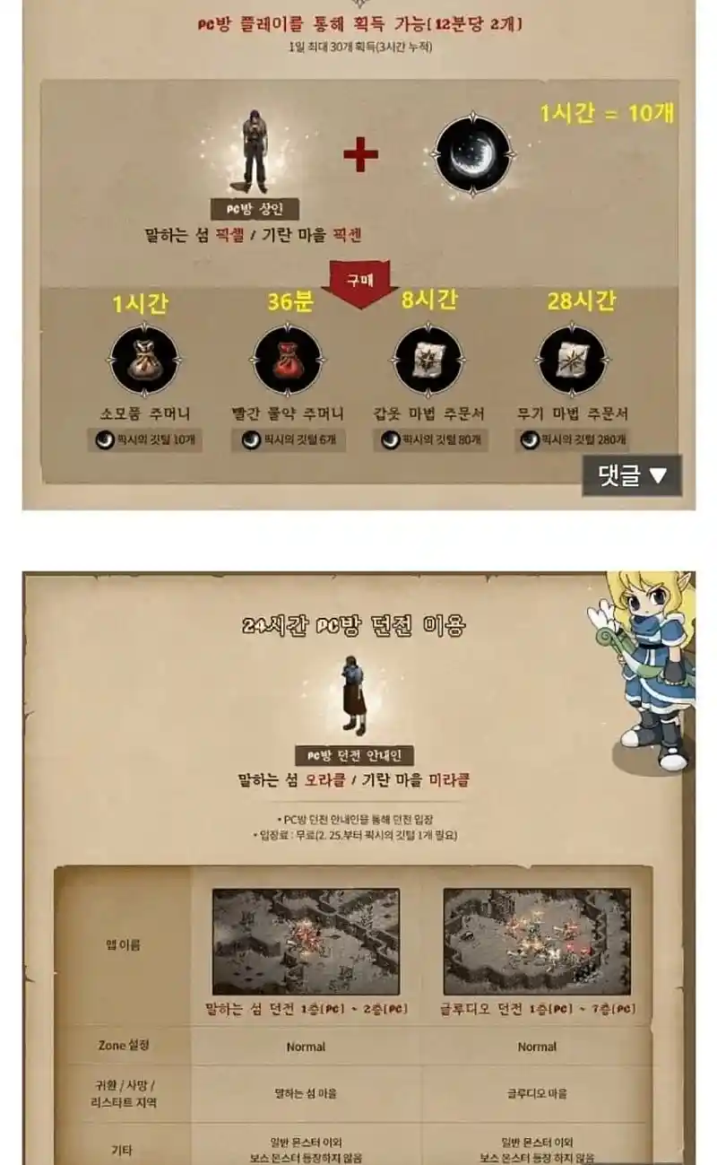 PC방 이용 방법 알려주는 리니지 클래식 갤러리 근황 ㅋㅋㅋ