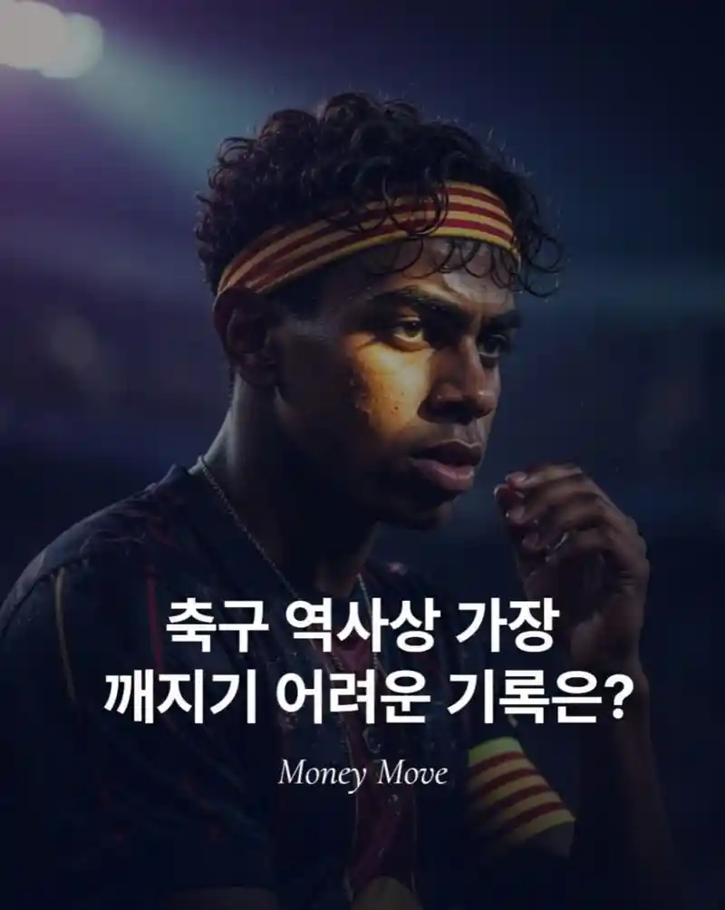축구 역사상 가장 깨지기 어려운 기록은?