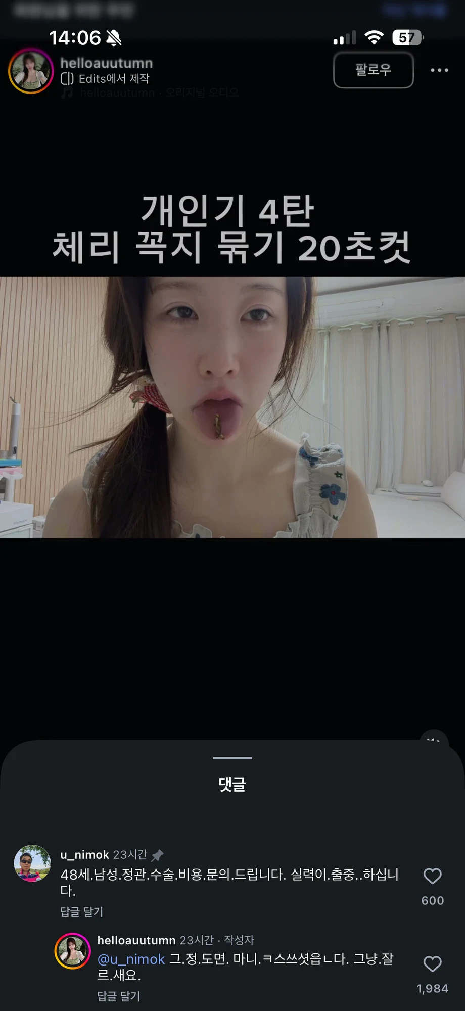 처단당한 영포티