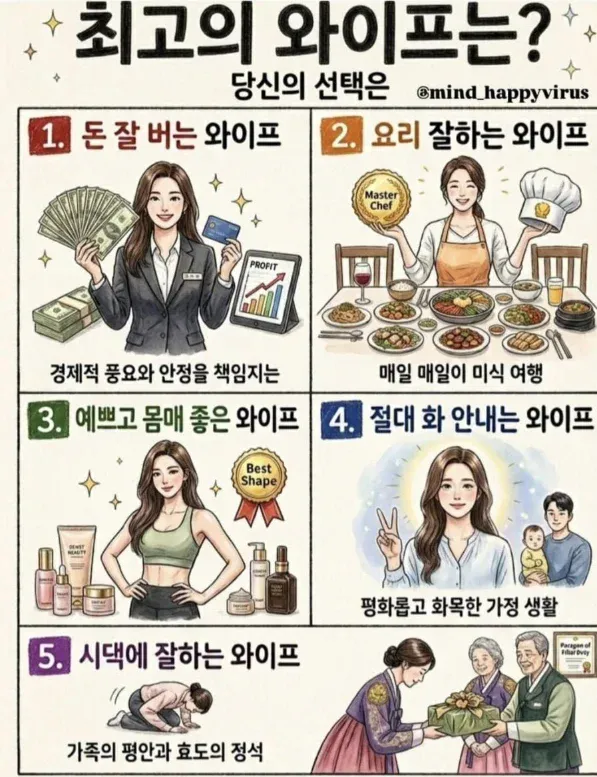 최고의 와이프는?