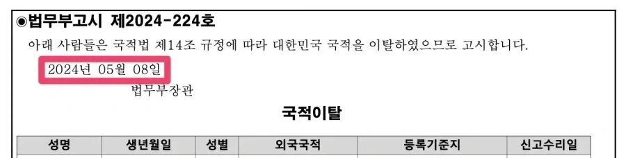 냉전시대 국적을 취득한 사람 등장