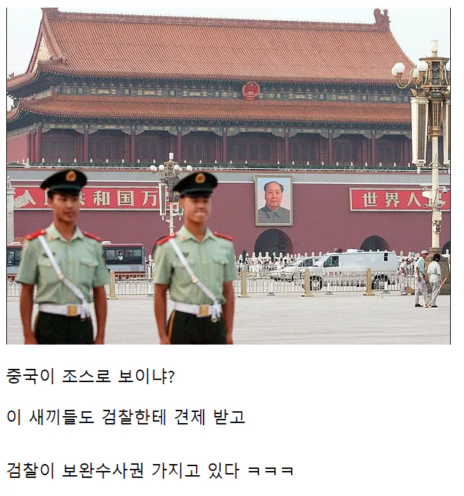 자꾸 왜 한국경찰을 중국공안이랑 비교하는거냐?.jpg
