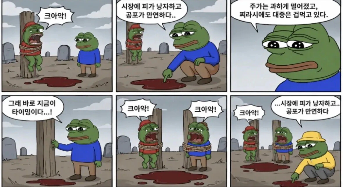 요즘 하이닉스 주가 상황 한짤 요약 ㄷㄷ.jpg