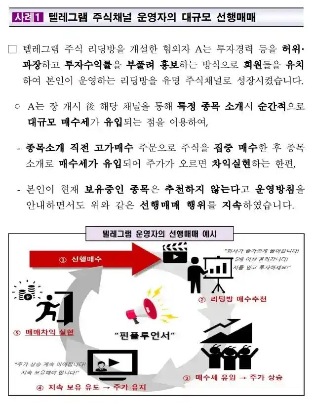 주식 리딩방 운영자가 돈 버는 방법 ㄷㄷㄷ