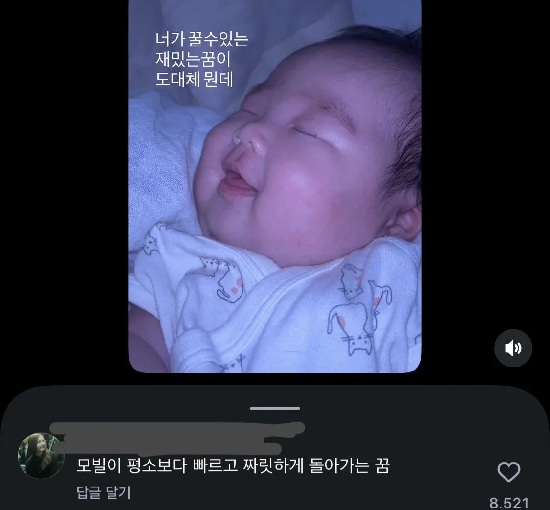 너가 꿀 수 있는 재밌는 꿈이 도대체 뭔데