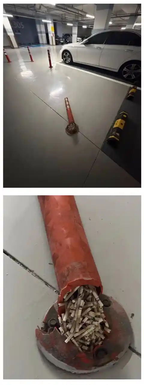 흡연자가 사는 아파트