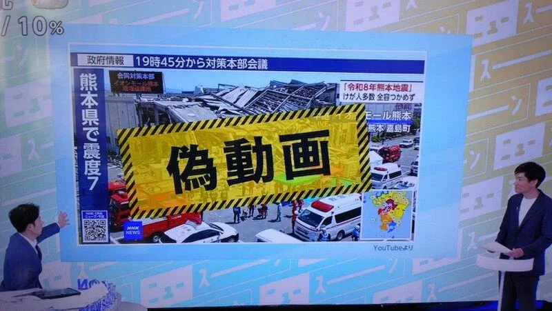 "외국인이 폭발물 설치했다"⋯日 구마모토 강진에 '가짜뉴스' 확산